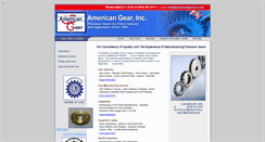 Desktop Screenshot of americangearinc.com