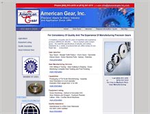 Tablet Screenshot of americangearinc.com
